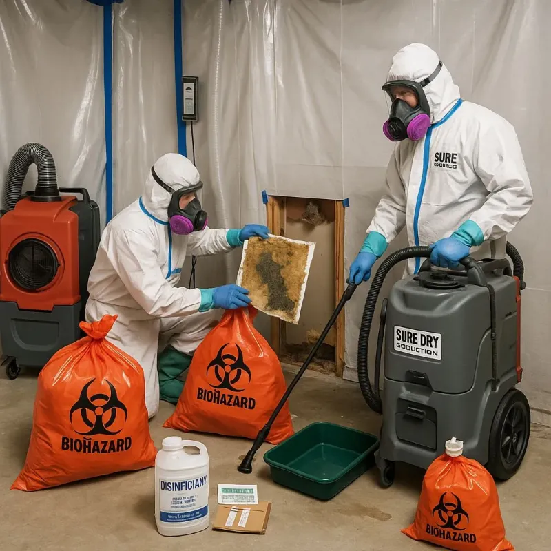 Contaminated Water Handling Protocols process in Hybla Valley, VA