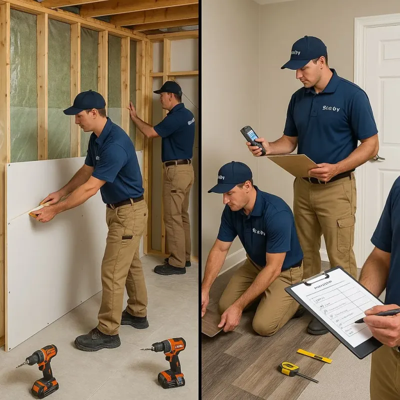 Repairs and Reconstruction process in Hybla Valley, VA